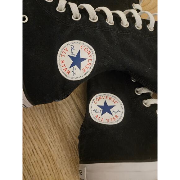 Converse All-Star Chuck Taylor XXHI Black Knee High Sneakers Size Womens 7 Men 5 - Picture 10 of 12